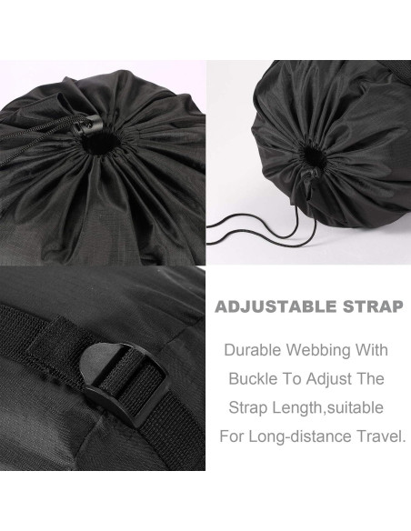 Saco de Compresión Borogo 36L 2-Pack Nylon Impermeable