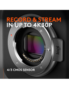 Cámara de Transmisión en Vivo Inalámbrica Logitech Mevo Core 4K 2