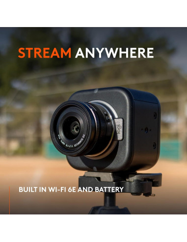 Cámara de Transmisión en Vivo Inalámbrica Logitech Mevo Core 4K