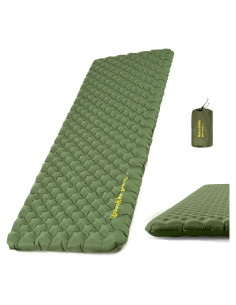 Colchón Inflable Ultraligero Naturehike 4.6R Verde 730g