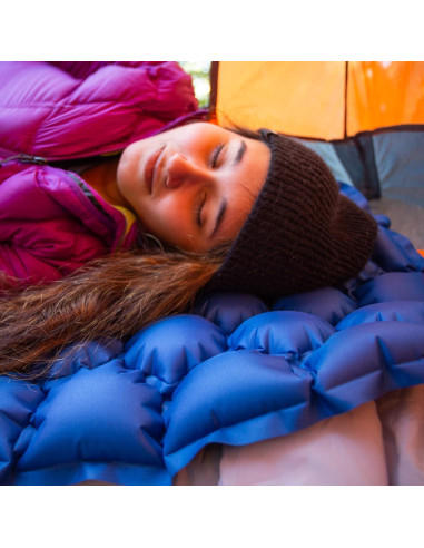 Colchoneta Inflable Ultraligera ECOTEK Hybern8 Verde Bosque