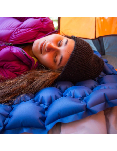 Colchoneta Inflable Ultraligera ECOTEK Hybern8 Verde Bosque