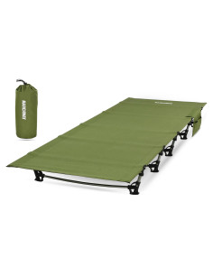 Cama Plegable Ultraligera MARCHWAY Verde Militar 2.18 kg