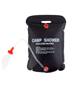 Ducha Solar Portátil CARTMAN 5 Galones para Camping