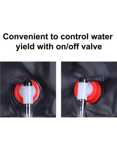 Ducha Solar Portátil CARTMAN 5 Galones para Camping