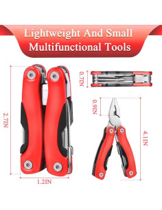 Pinzas multifuncionales WSHUZEMN mini al aire libre 6.9x3.0 cm 2