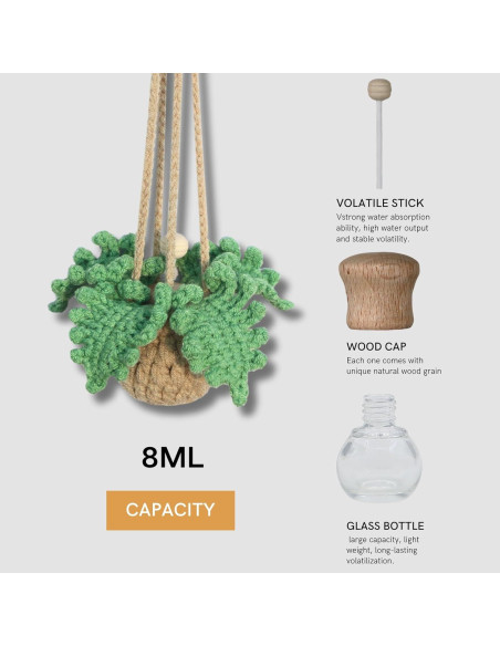 Ambientador de Auto Hecho a Mano ROFIGL - Helecho 8ml Ambientador de Auto Hecho a Mano ROFIGL - Helecho 8ml