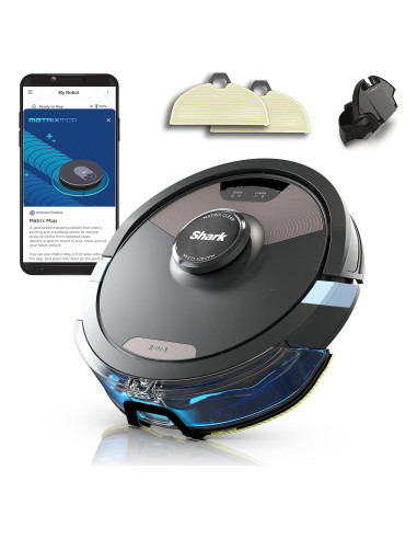 Aspiradora Robot Shark RV2620WD 2-en-1 con Fregado Sonic