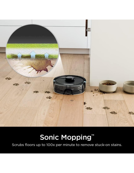 Aspiradora Robot Shark RV2620WD 2-en-1 con Fregado Sonic