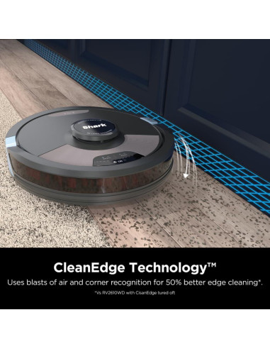 Aspiradora Robot Shark RV2620WD 2-en-1 con Fregado Sonic