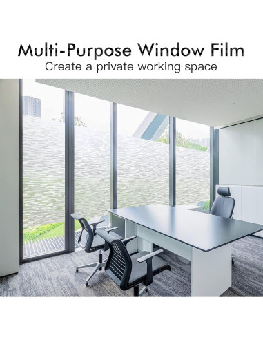 Película de Privacidad Haton 30x200 cm Vinilo Estático UV