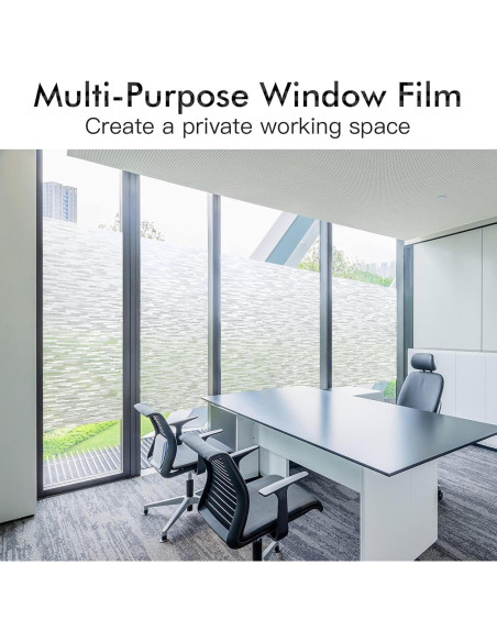 Película de Privacidad Haton 30x200 cm Vinilo Estático UV