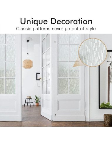 Película de Privacidad Haton 30x200 cm Vinilo Estático UV