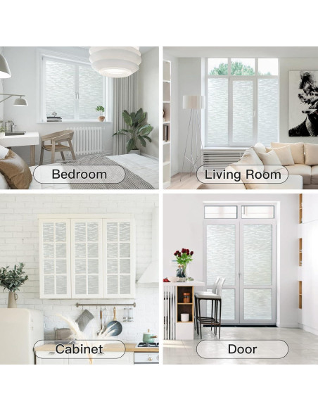 Película de Privacidad Haton 30x200 cm Vinilo Estático UV