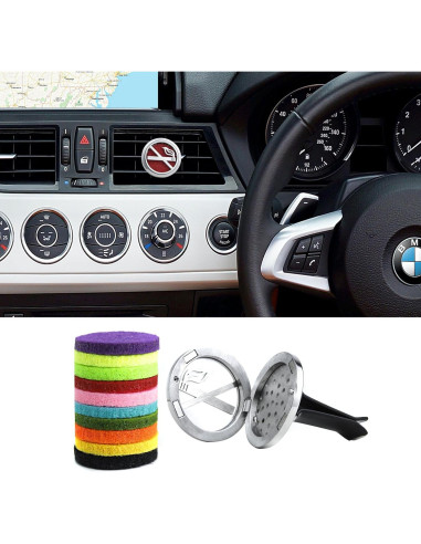 Difusor de Aceite Esencial para Auto AZNECK 30mm Inoxidable