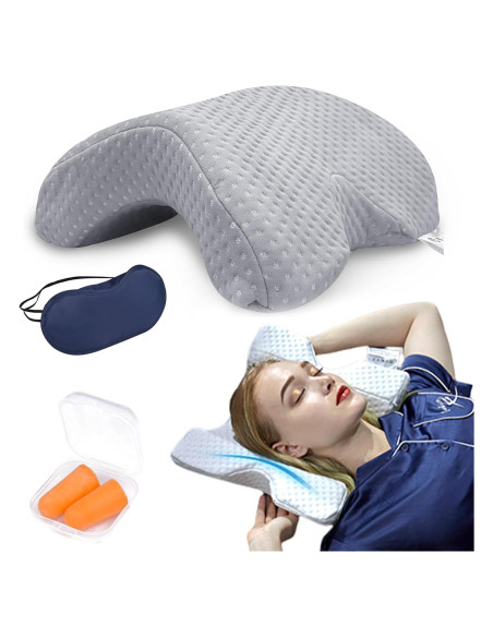 Almohada de Abrazo ALEVMOOM para Parejas Espuma de Memoria 36x38cm