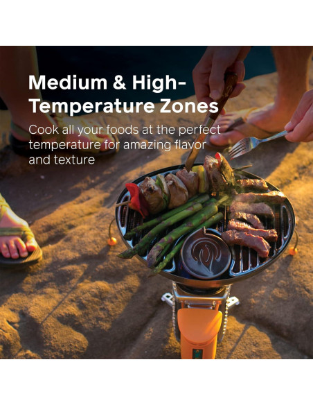 Parrilla Portátil BioLite GRA para CampStove 2 - Acero Inoxidable