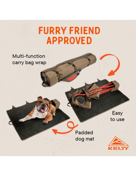 Silla de Camping Plegable Kelty Esencial con Portavasos