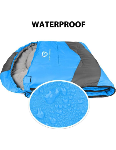 Saco de Dormir Gold Armour para Adultos y Niños 3 Temporadas