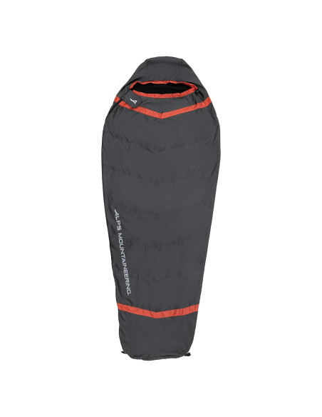 Saco de dormir ALPS Mountaineering Wisp 1 Persona Carbón/Rojo