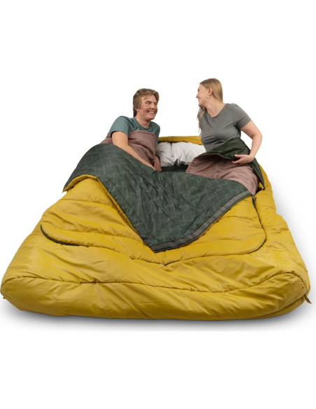 Saco de Dormir Kelty Tru.Comfort Doble 20 para 2 Personas