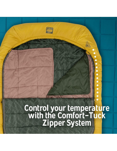 Saco de Dormir Kelty Tru.Comfort Doble 20 para 2 Personas