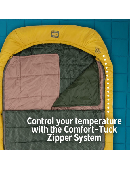 Saco de Dormir Kelty Tru.Comfort Doble 20 para 2 Personas