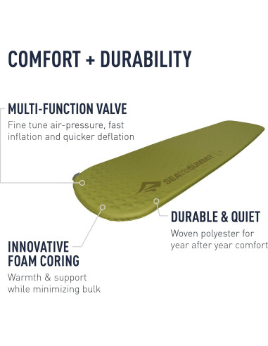 Colchón Espuma Autoinflable Sea to Summit Grande 200.7x63.5cm