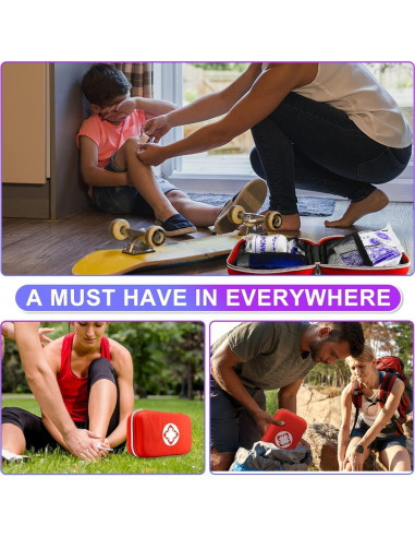 Kit de Primeros Auxilios 275 Piezas Angel Wish para Camping