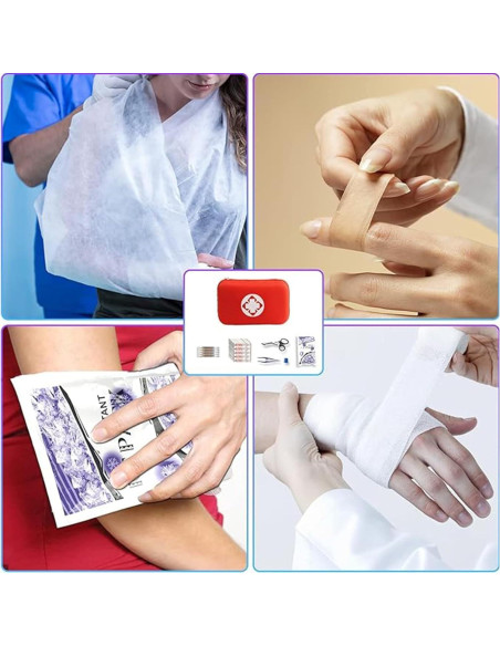 Kit de Primeros Auxilios 275 Piezas Angel Wish para Camping