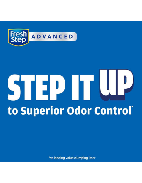 Arena para Gatos Fresh Step 16.8 kg Aglomerante Febreze Primavera