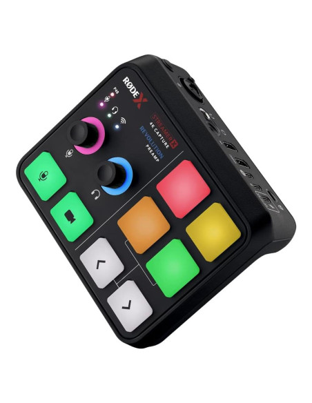 Interfaz de Audio y Captura de Video 4K RDE Streamer X