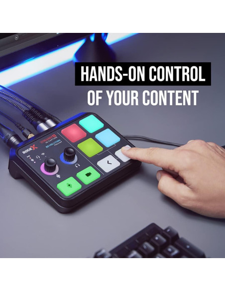 Interfaz de Audio y Captura de Video 4K RDE Streamer X