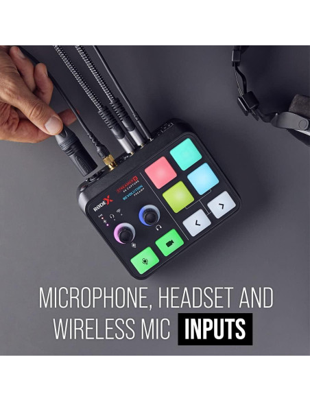 Interfaz de Audio y Captura de Video 4K RDE Streamer X