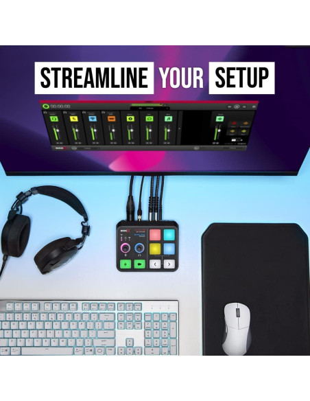Interfaz de Audio y Captura de Video 4K RDE Streamer X