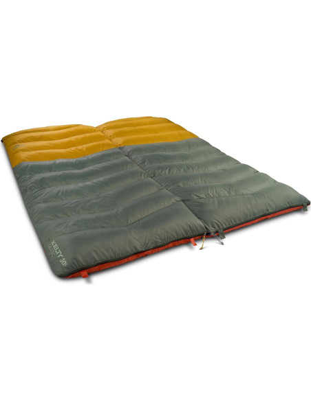 Saco de Dormir Kelty Galactic 30 Relleno Plumas Verde Pato