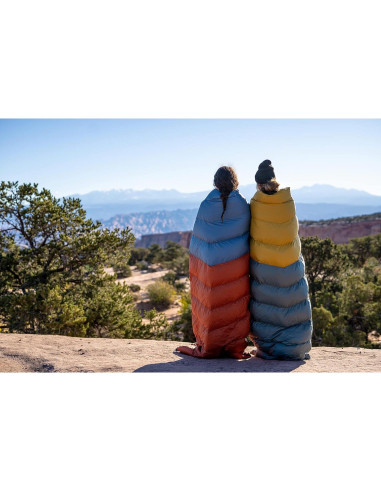 Saco de Dormir Kelty Galactic 30 Relleno Plumas Verde Pato