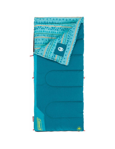 Saco de dormir Coleman para niños 10C, hasta 1.52m, verde