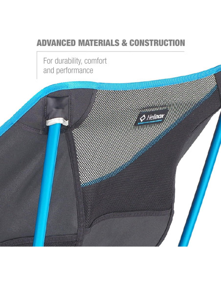 Silla de Comedor Plegable Helinox Café Negra 145 kg