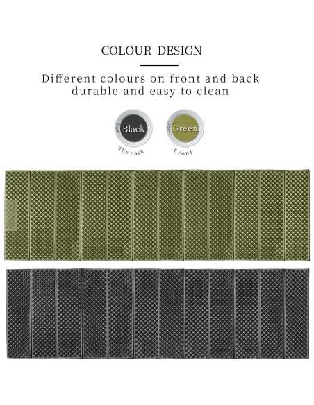 Almohadilla de Espuma Portátil AceCamp 185x55 cm Ligera