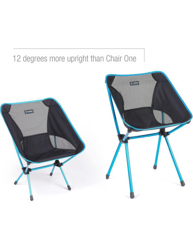 Silla de Comedor Plegable Helinox Café Negra 145 kg