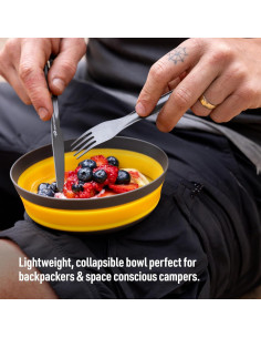 Cuenco Plegable Ultraligero Sea to Summit 887ml Azul 2