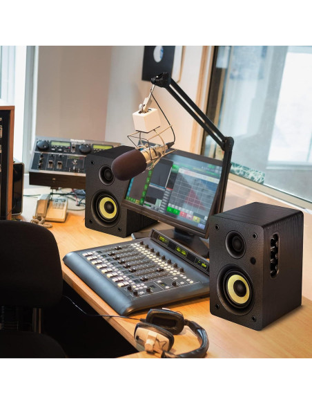 Altavoces Activos Sanyun SW206 80W 4" Bluetooth 5.0 HiFi