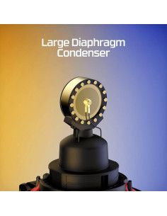 Micrófono HyperX ProCast - Condensador XLR Profesional 2