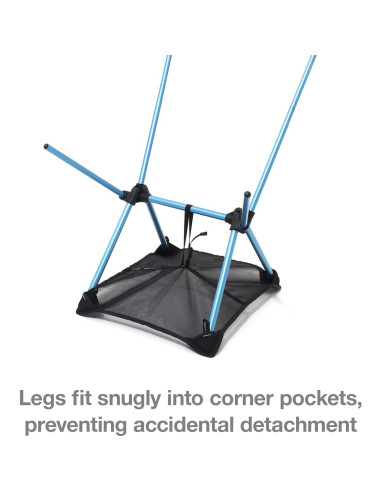 Hoja Protectora Helinox para Sillas de Campamento - Negro