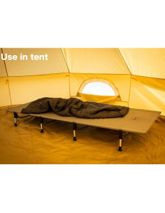 Cama Plegable Ultraligera iClimb IC501 para Camping 190x70 cm 2