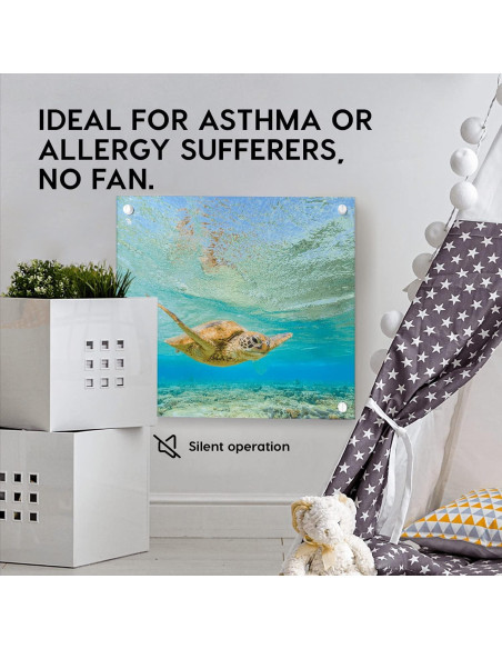 Calefactor de Pared EconoHome 400W - Termostato - 11.15 m