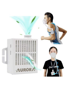 Purificador de Aire Portátil 4WDKING con Filtro HEPA Blanco