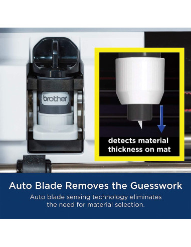 Brother ScanNCut SDX125E Máquina de Corte Electrónica DIY 3mm