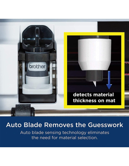 Brother ScanNCut SDX125E Máquina de Corte Electrónica DIY 3mm